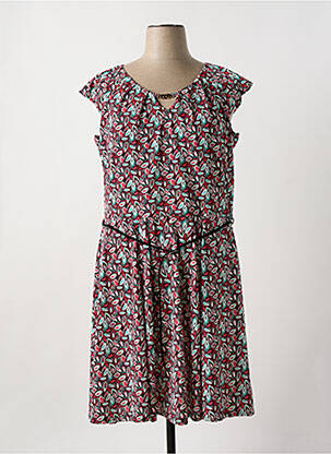 Rochie midi roșu CHRISTINE LAURE femeie