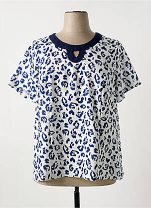 Top albastru FRANCE RIVOIRE femeie