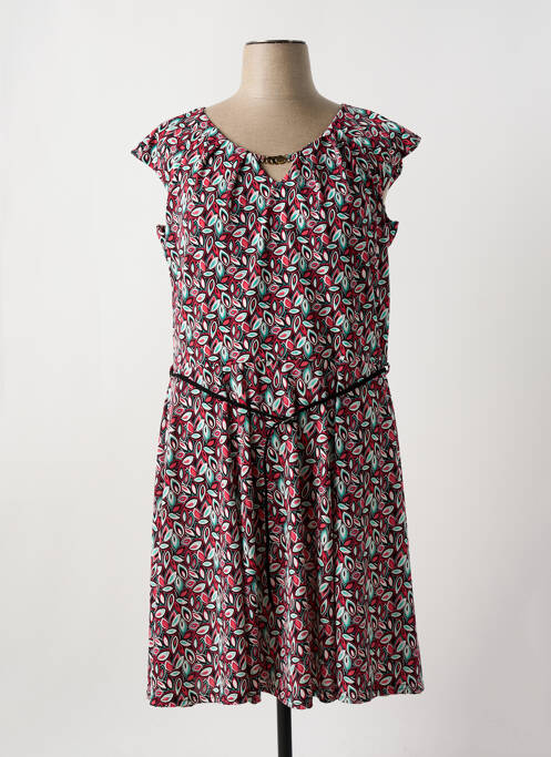 Rochie midi roșu CHRISTINE LAURE femeie