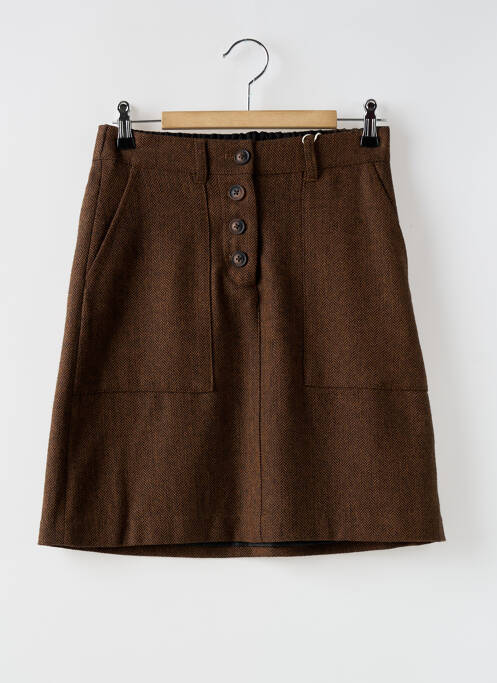 Fustă scurtă maro C'EST BEAU LA VIE femeie