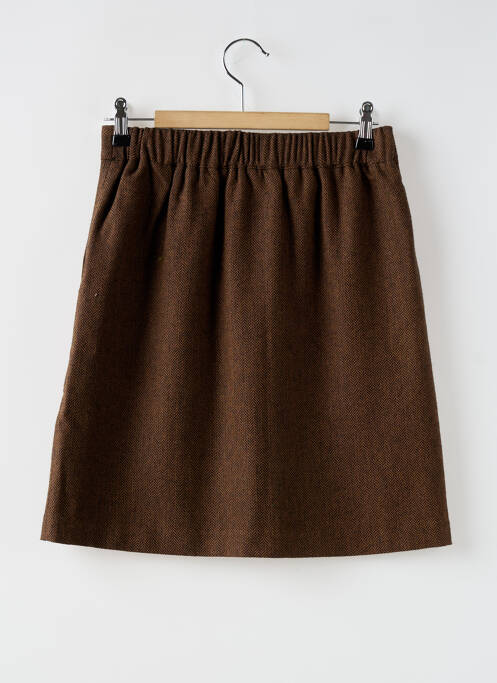 Fustă scurtă maro C'EST BEAU LA VIE femeie