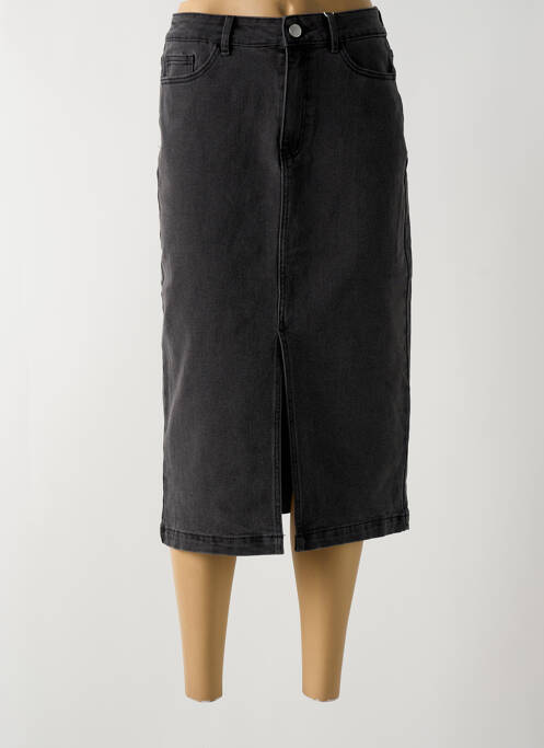 Fustă midi gri VILA femeie