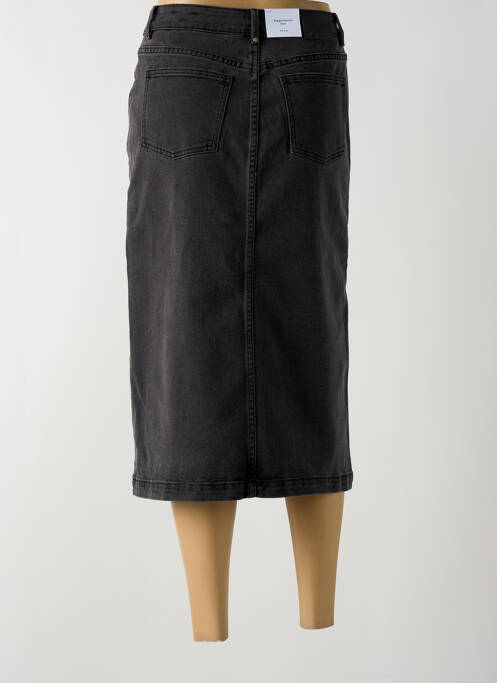 Fustă midi gri VILA femeie