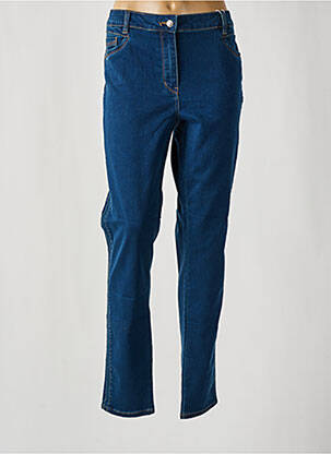 Blugi cu croială dreaptă albastru C'EST BEAU LA VIE femeie