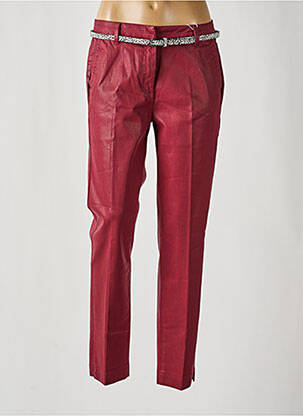 Pantalon chino roșu C'EST BEAU LA VIE femeie