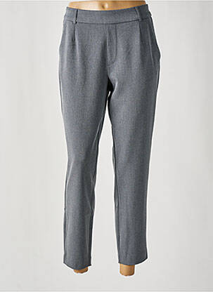 Pantalon 7/8 talie elastică gri VILA femeie