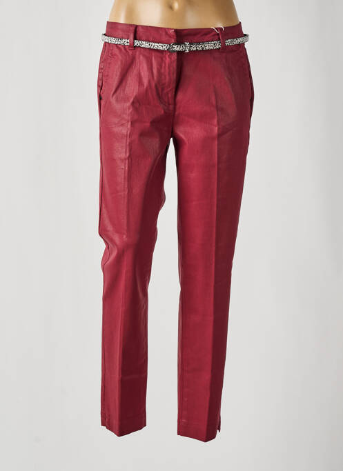 Pantalon chino roșu C'EST BEAU LA VIE femeie