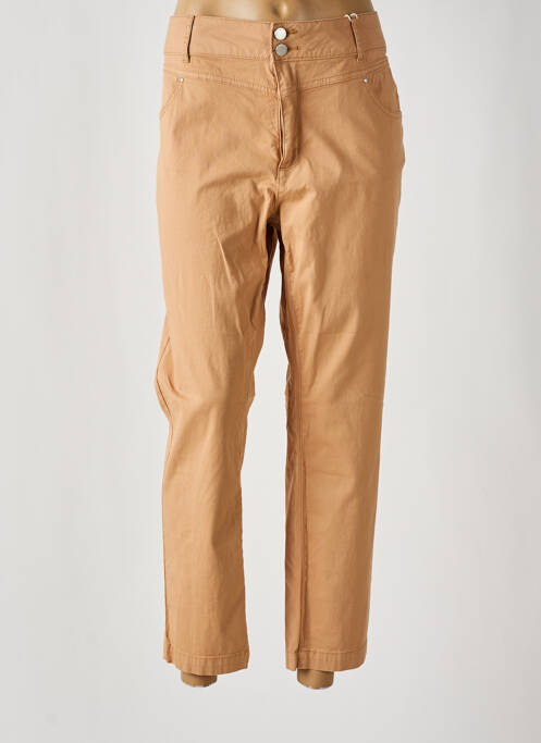 Pantalon drept bej C'EST BEAU LA VIE femeie