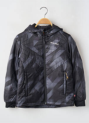 Geacă matlasată negru ZIENER băiat