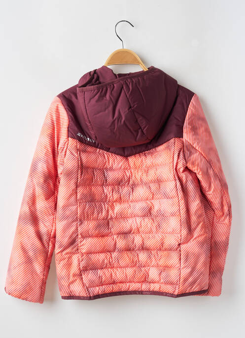 Geacă matlasată roz ZIENER fată