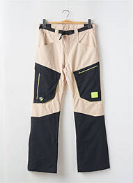 Pantalon drept multibuzunare talie elastică bej ZIENER garcon