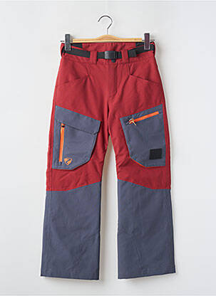 Pantalon drept multibuzunare talie elastică roșu ZIENER băiat