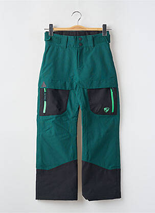 Pantalon drept multibuzunare mărime reglabilă verde ZIENER băiat