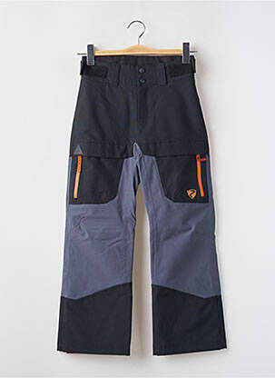 Pantalon drept efect material satinat mărime reglabilă negru ZIENER copil