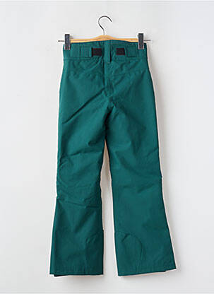 Pantalon drept închidere cu fermoar sub clapetă cu capse mărime reglabilă verde ZIENER fată