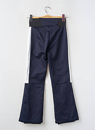 Pantalon drept țesătură jersey talie elastică albastru ZIENER copil