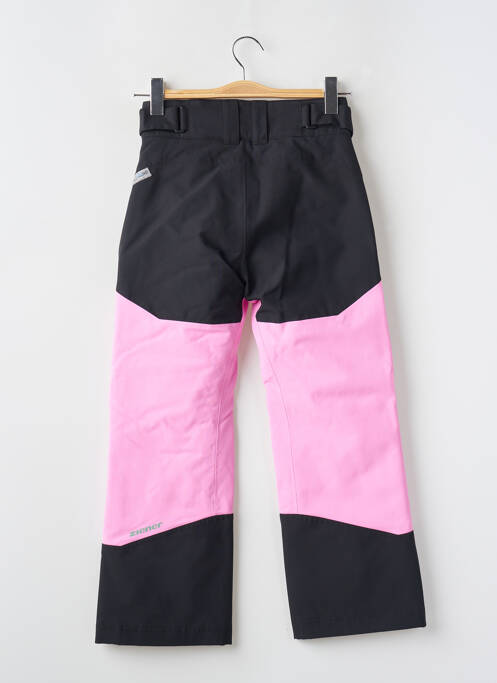 Pantalon drept negru ZIENER fată