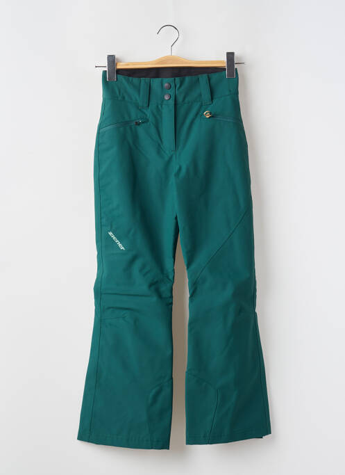 Pantalon drept verde ZIENER fată