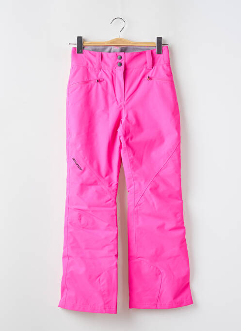 Pantalon drept roz închis ZIENER fată