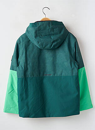Parka buzunare cu glugă verde ZIENER băiat