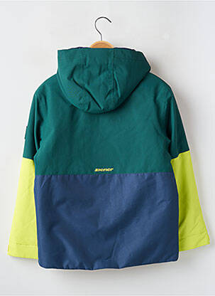 Parka buzunare cu glugă verde ZIENER băiat