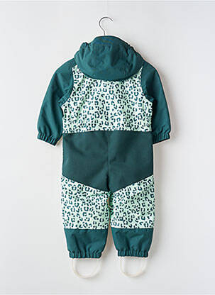 Salopetă-pantalon strânsă pe partea de jos mâneci lungi verde ZIENER fată