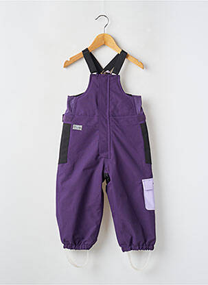 Salopetă-pantalon strânsă pe partea de jos bretele subțiri verde ZIENER fată