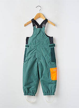 Salopetă-pantalon țesătură impermeabilă bretele subțiri verde ZIENER băiat