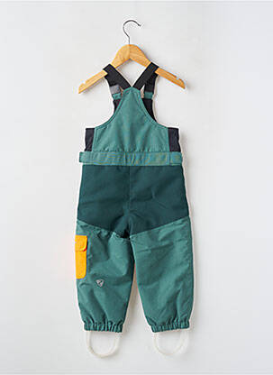 Salopetă-pantalon țesătură impermeabilă bretele subțiri verde ZIENER băiat