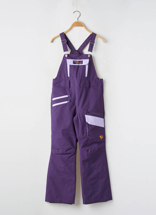 Salopetă violet ZIENER fată