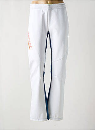 Pantalon drept talie elastică mărime normală alb ZIENER femeie