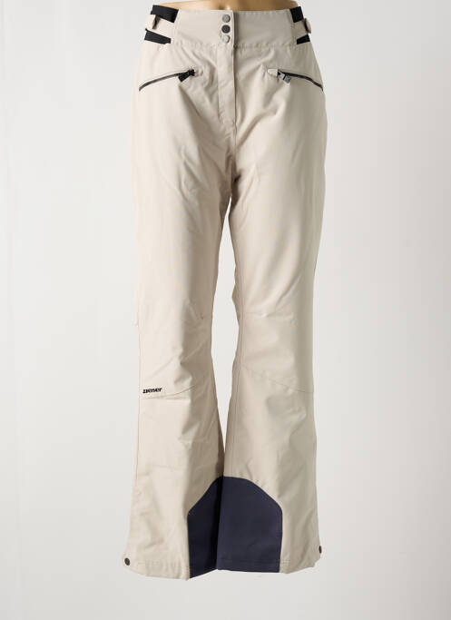 Pantalon drept bej ZIENER femeie