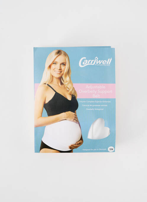 Curea alb CARRIWELL femeie