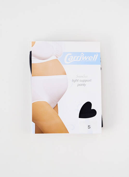 Chilot cu talie înaltă negru CARRIWELL femme