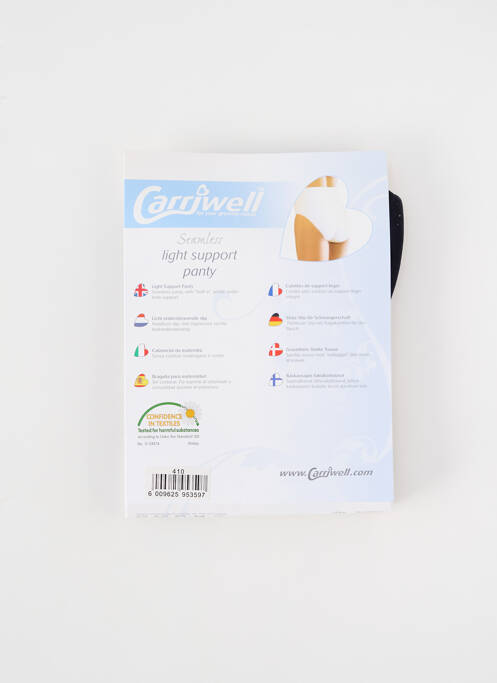 Chilot cu talie înaltă negru CARRIWELL femme