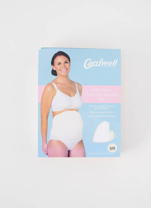 Curea alb CARRIWELL femeie