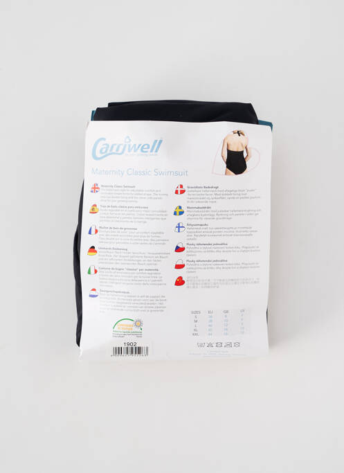 Costum de baie maternitate negru CARRIWELL femeie