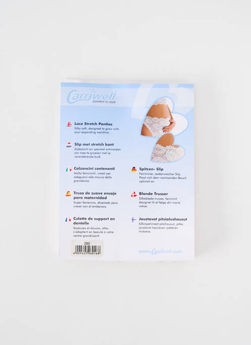 Lenjerie maternitate alb CARRIWELL femeie