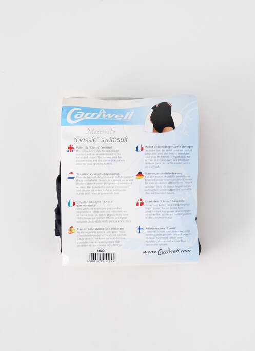 Costum de baie maternitate negru CARRIWELL femeie