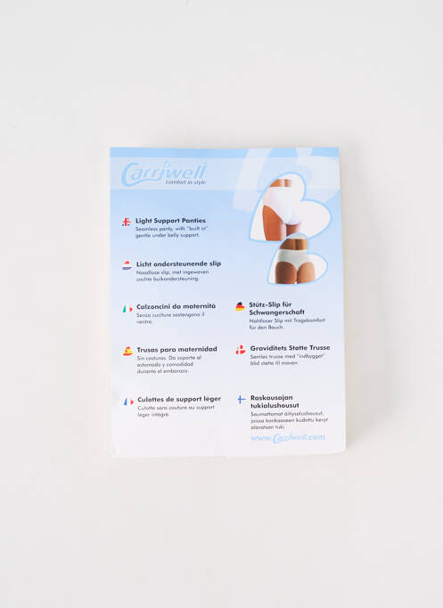 Lenjerie maternitate alb CARRIWELL femeie