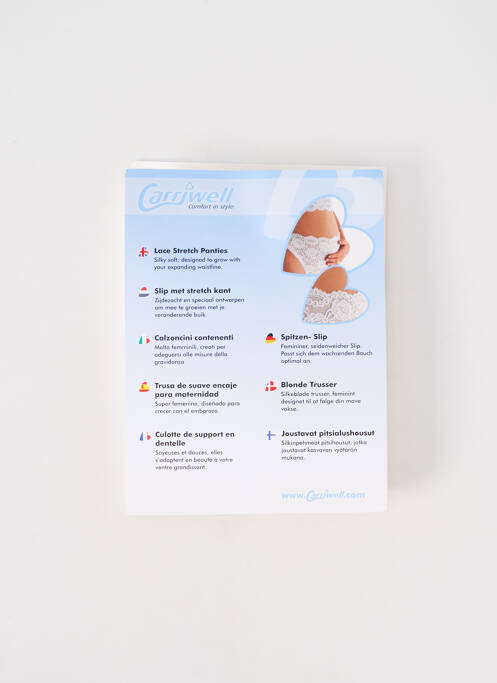 Lenjerie maternitate alb CARRIWELL femeie