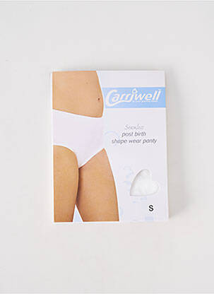 Lenjerie maternitate elasticitate alb CARRIWELL femeie
