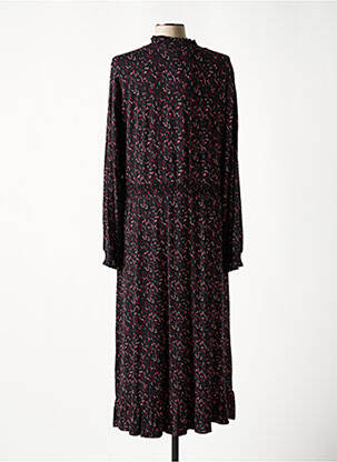 Rochie lungă mâneci lungi mâneci lungi negru SHEEGO femme