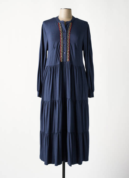 Rochie lungă albastru SHEEGO femeie