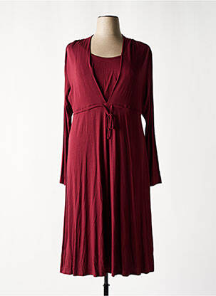 Rochie lungă roșu SHEEGO femeie