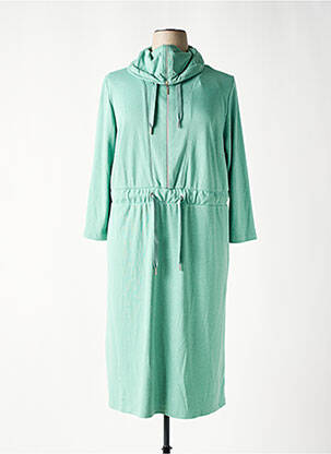 Rochie midi mâneci lungi mâneci lungi verde SHEEGO femeie