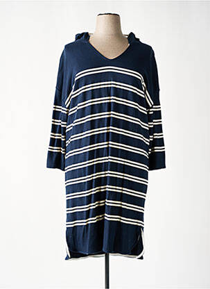 Rochie midi mâneci lungi mâneci lungi albastru SHEEGO femeie