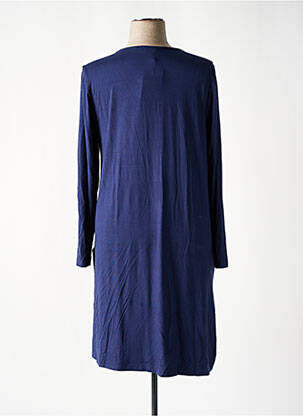 Rochie midi mâneci lungi mâneci lungi albastru SHEEGO femeie