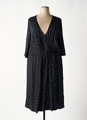 Rochie lungă negru SHEEGO femeie