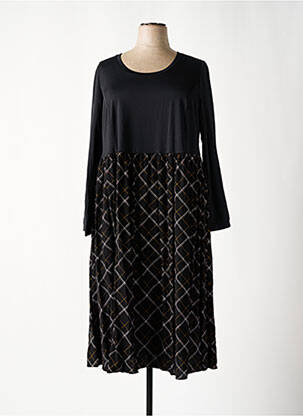 Rochie lungă negru SHEEGO femeie